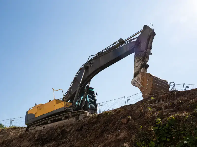 Freedom Land Management excavation earthwork hillside site prep nashville tn freedom land management